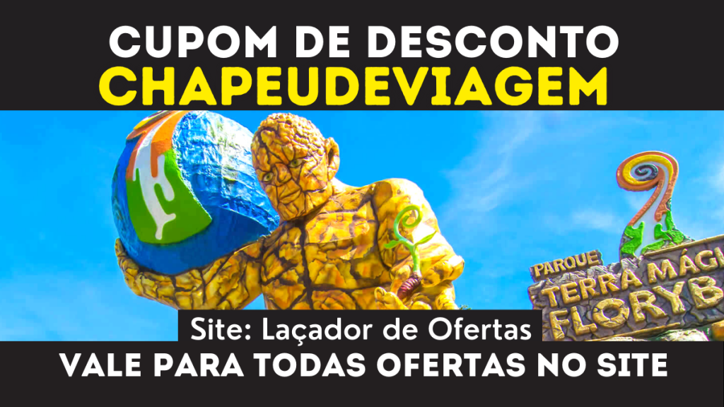 Laçador de Ofertas cupom Chapeudeviagem