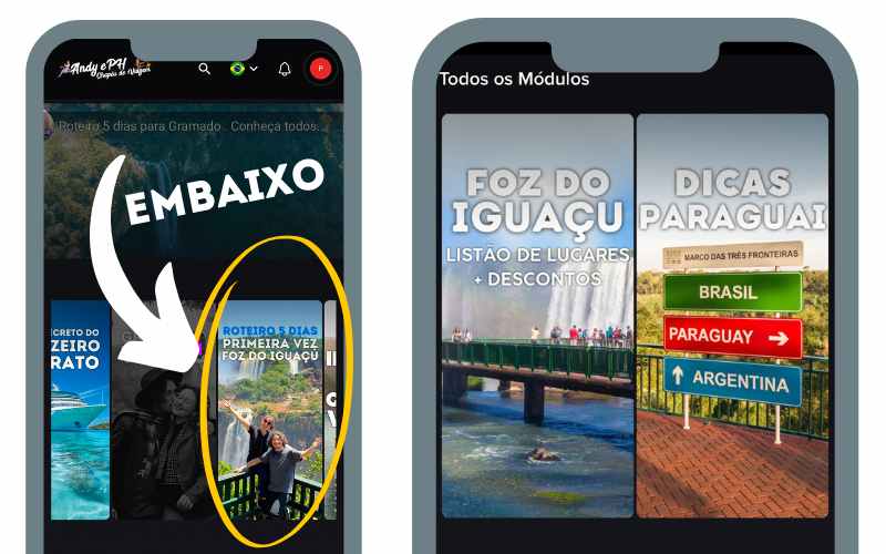 Tutorial passo a passo portal foz