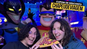 Cupom Heróis da Pizza CHAPEUDEVIAGEM ambiente
