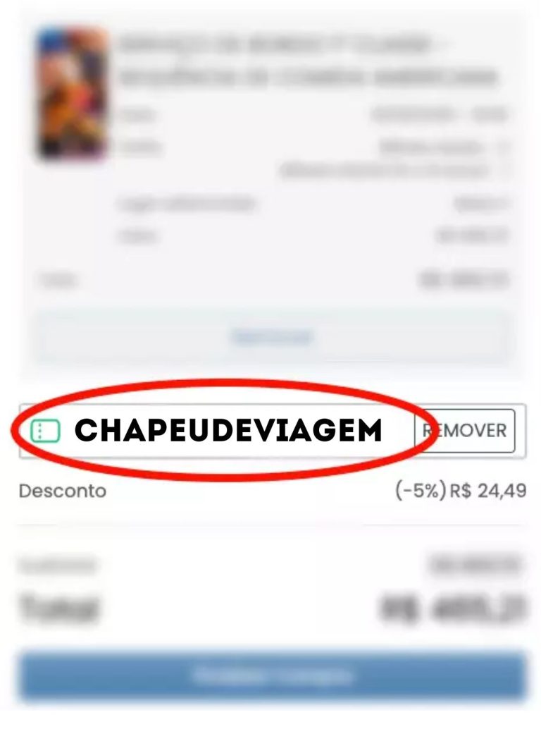 Cupom CHAPEUDEVIAGEM