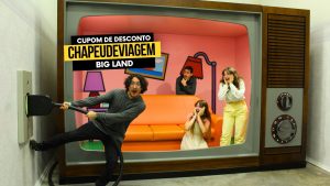 Cupom Big Land CHAPEUDEVIAGEM fotos no parque temático