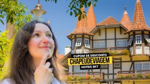 Sky Hotéis Cupom CHAPEUDEVIAGEM - Foto da Fachada de um dos hotéis